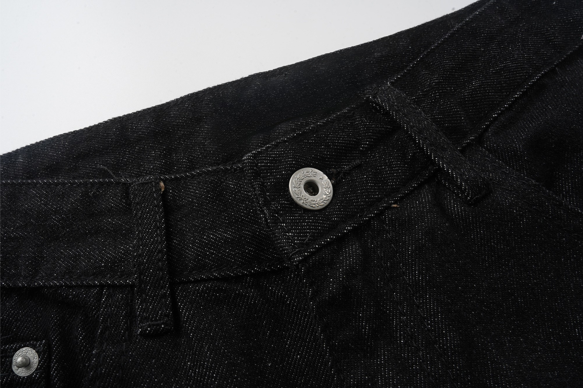 Jeans de pierna ancha con gráfico de bolsillo cruzado Madxmarx
