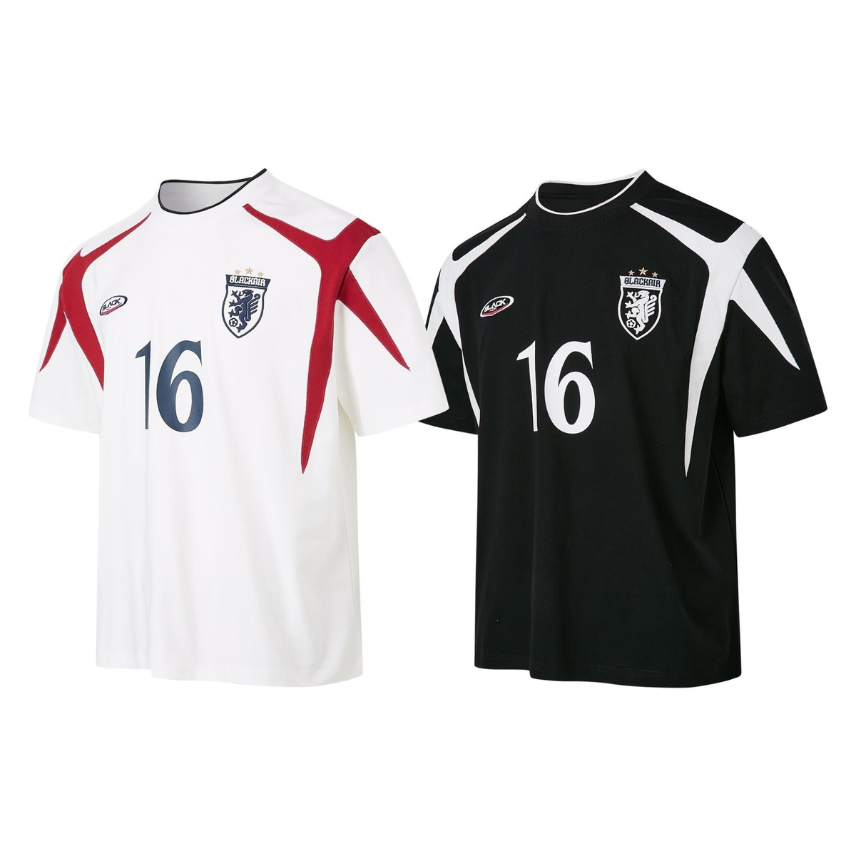 Madxmarx “BLACKAIR 16” Retro Football Tee