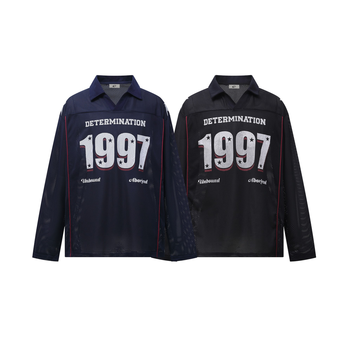 T-shirt à manches longues en mesh « 1997 Determination » de Madxmarx