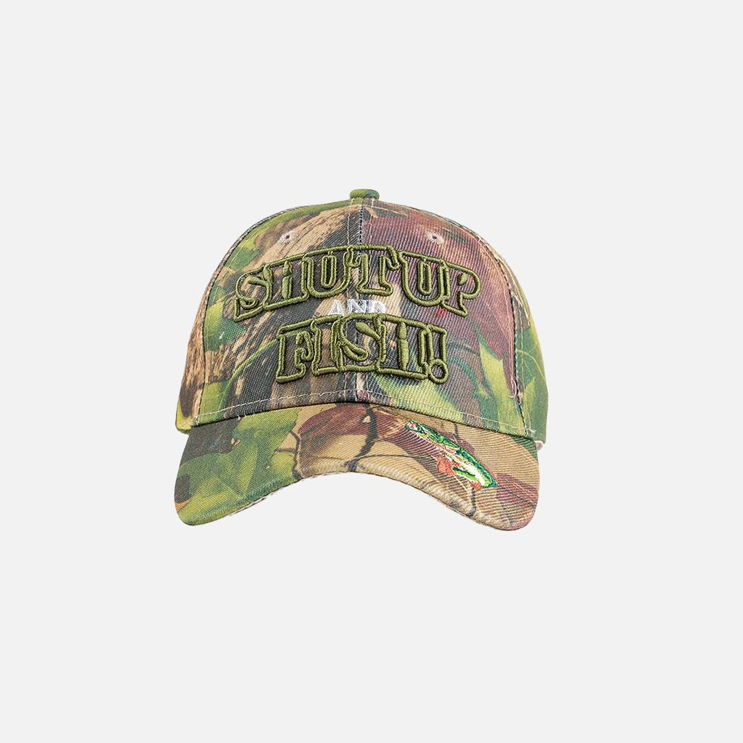 Trendy Camouflage Embroidered Baseball Hat