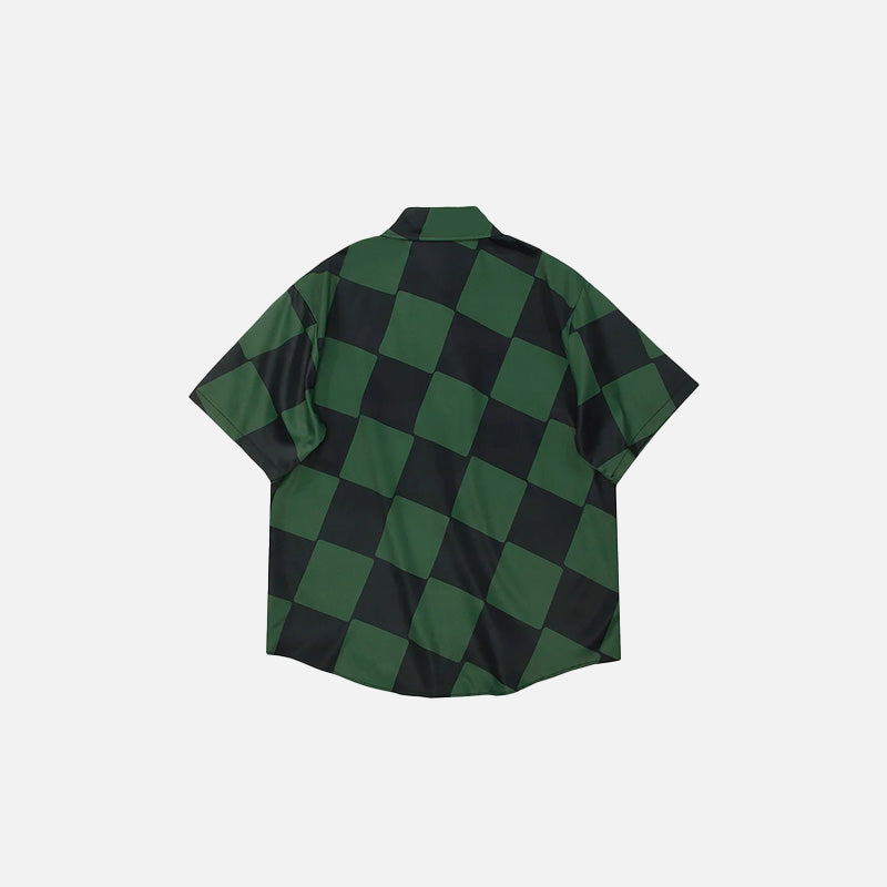 Checkerboard Style Shirt