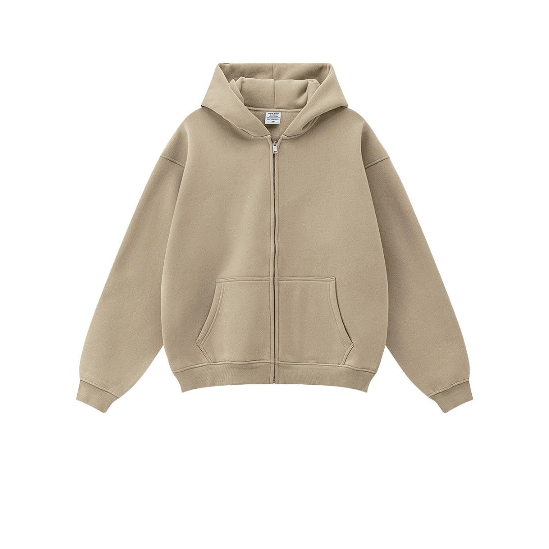 Beige hoodie