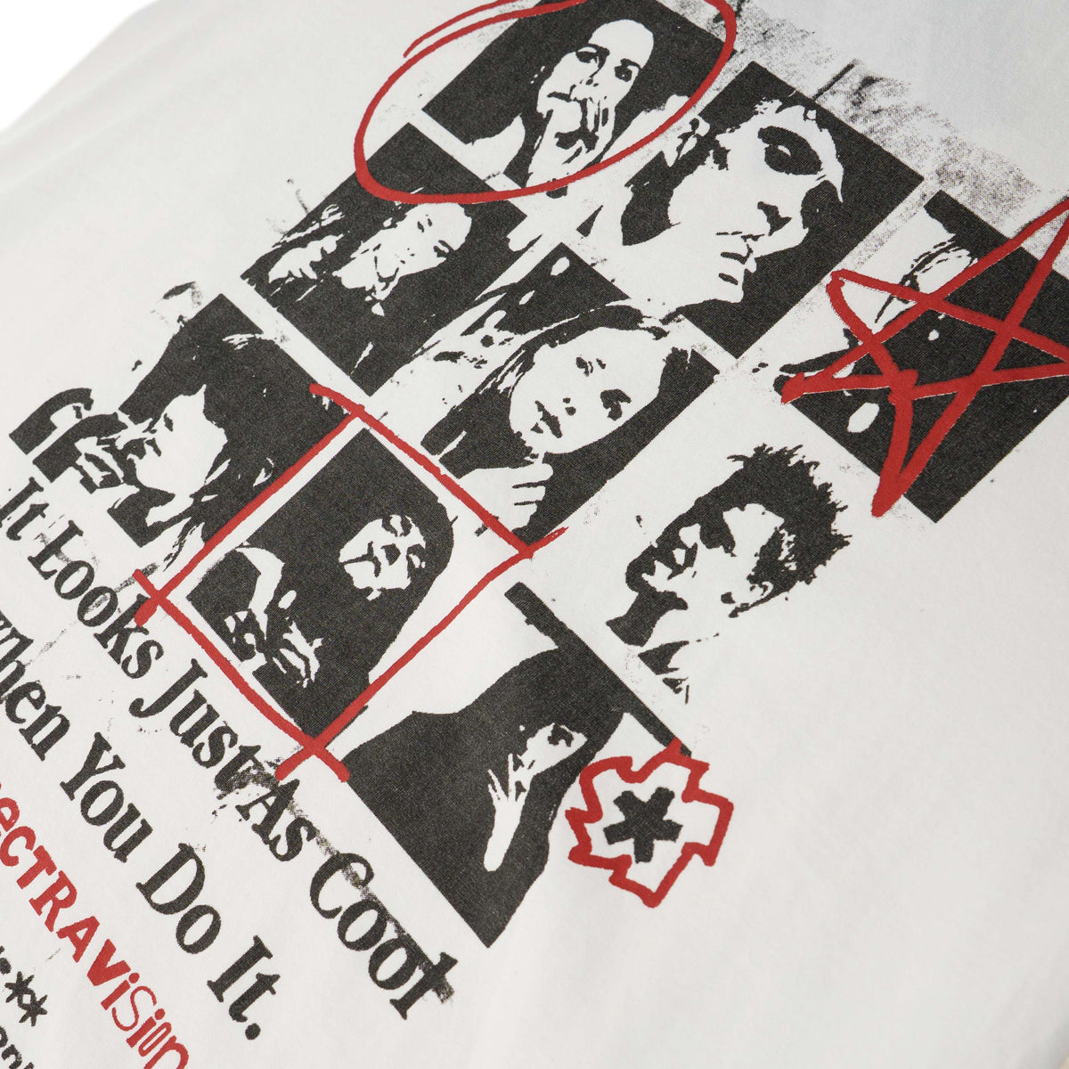 Madxmarx “Vintage Collage Graphic Tee”