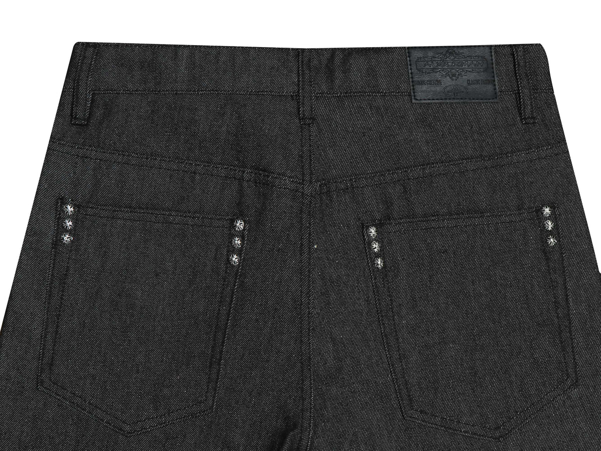 Madxmarx Studded Flared Jeans