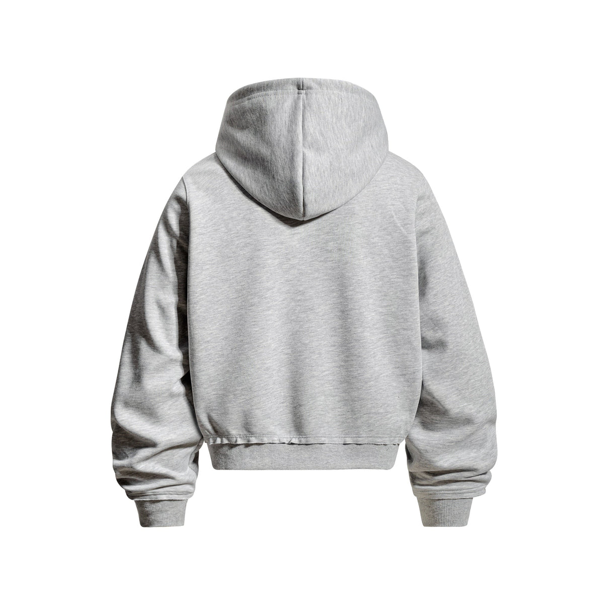 Madxmarx Braided Detail Zip-Up Hoodie