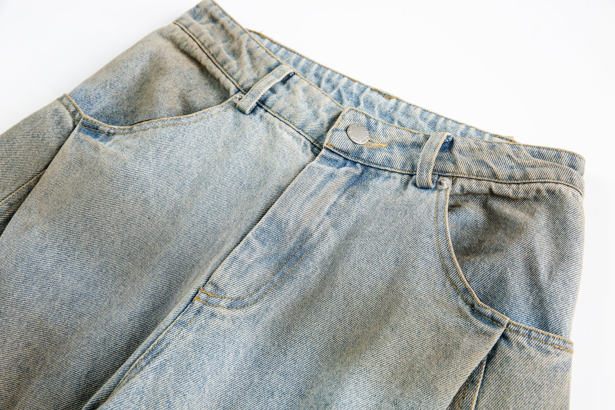 Pantalon en jean délavé Madxmarx