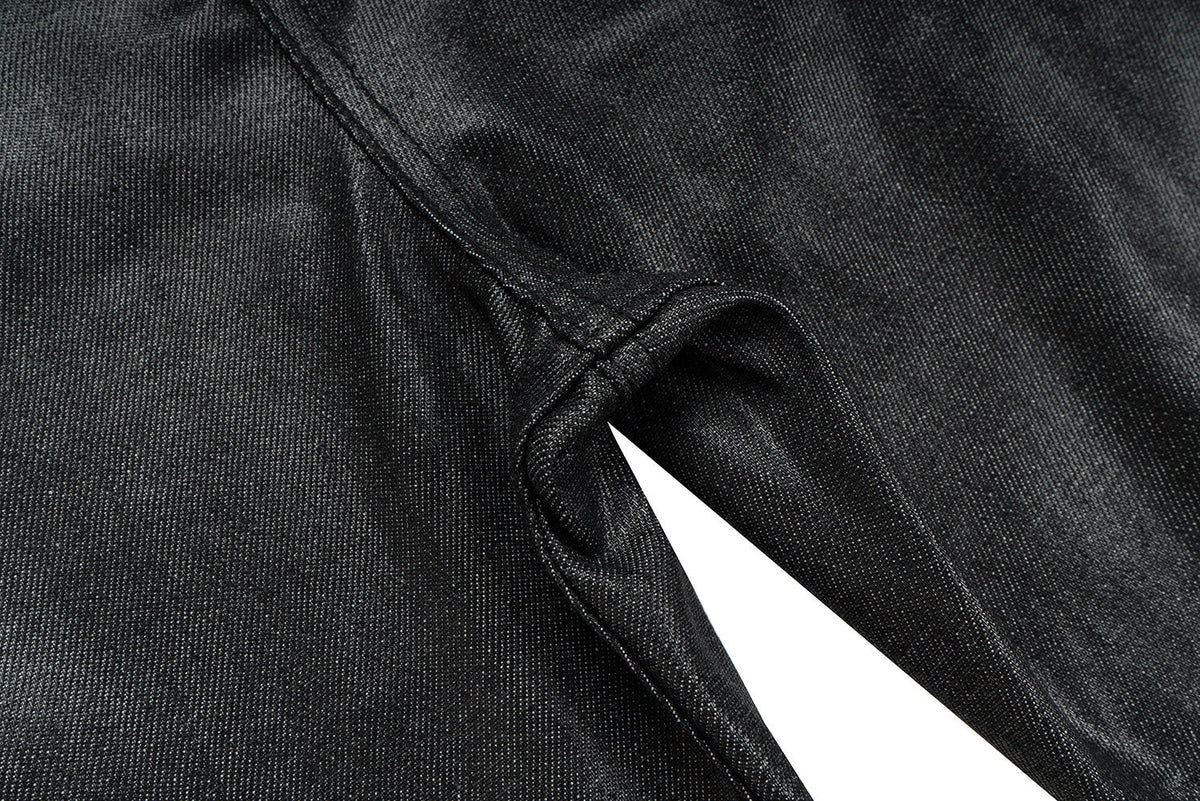 Pantalon en jean double taille Madxmarx