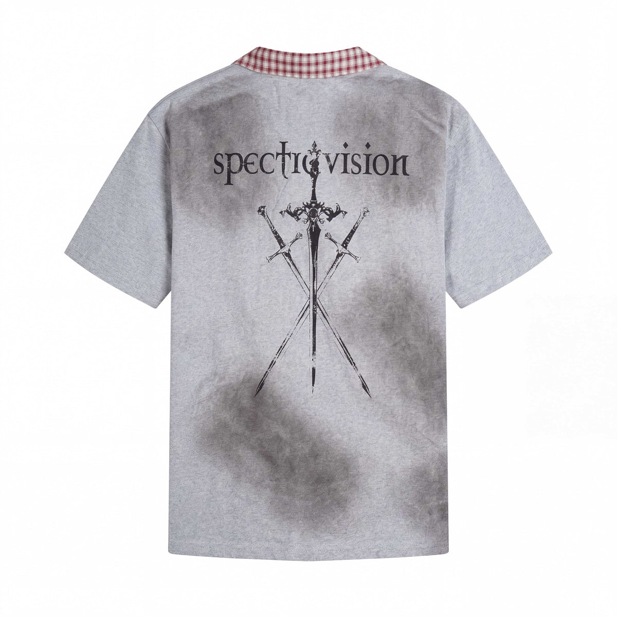 Madxmarx “Grunge Star Zip Polo Tee”