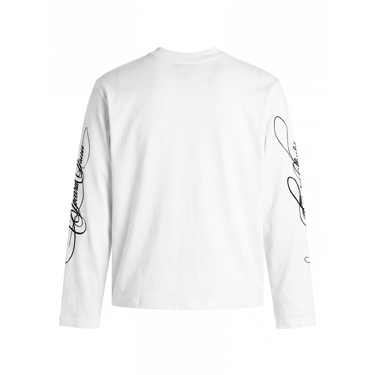 Madxmarx Tiger Script Graphic Long Sleeve Tee
