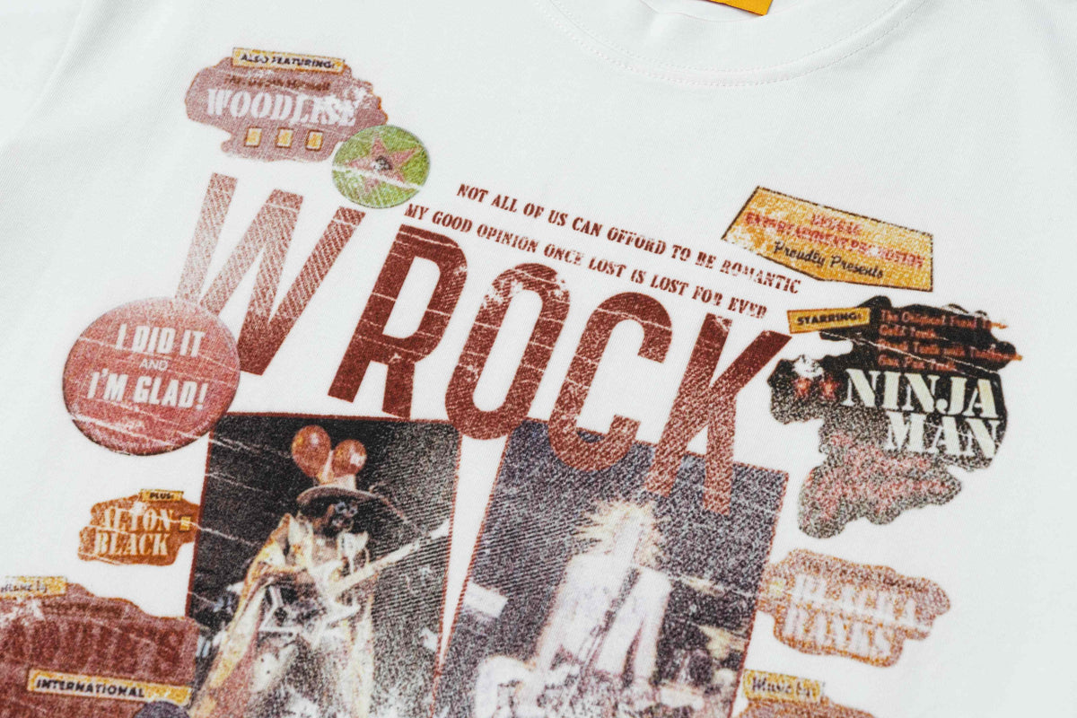 Madxmarx Vintage Rock Collage Tee