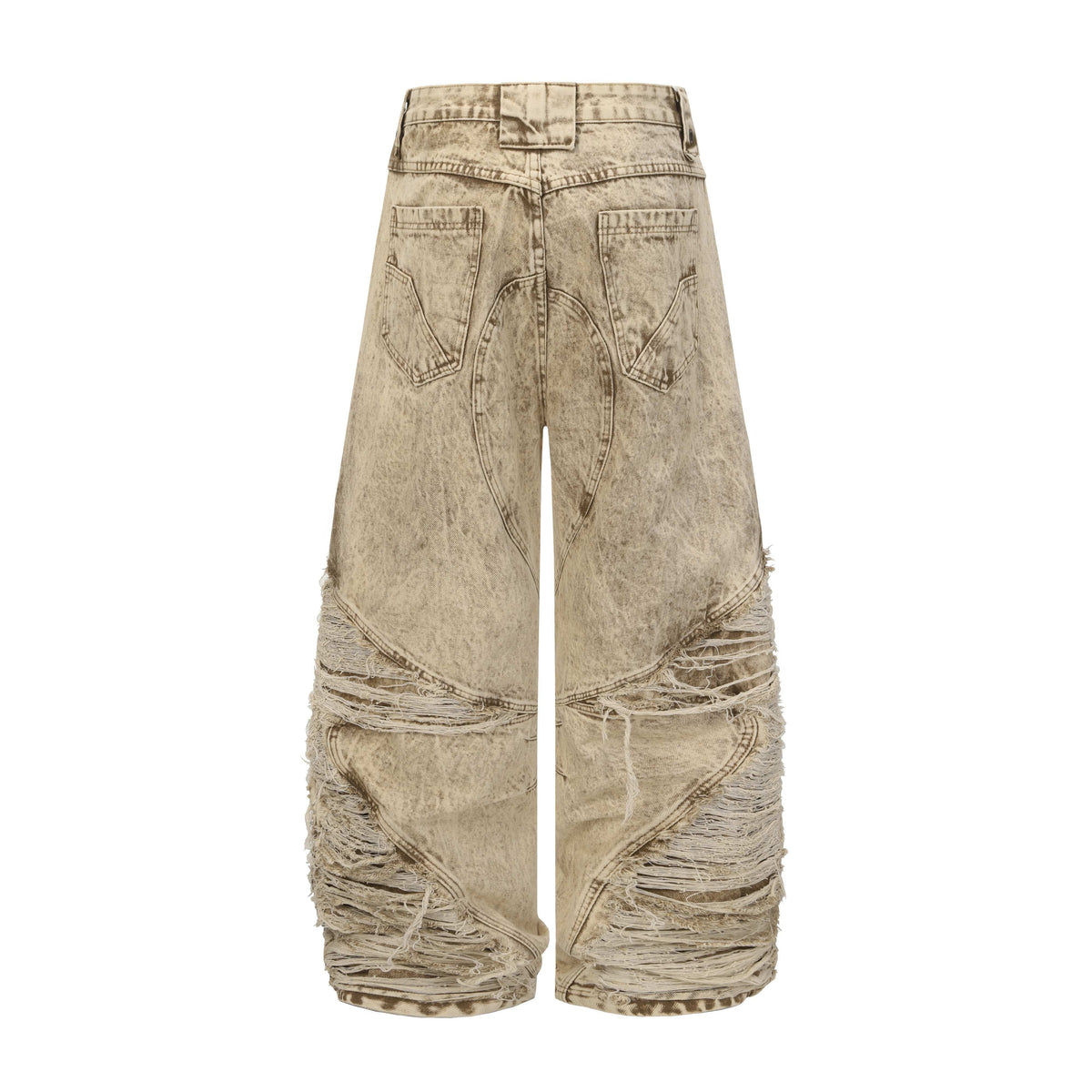 Madxmarx „Vintage Distressed Panel Jeans“