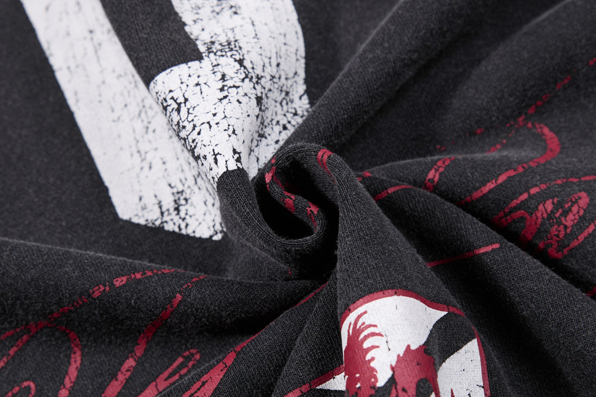 Madxmarx Dragon Script Zip-Up Hoodie