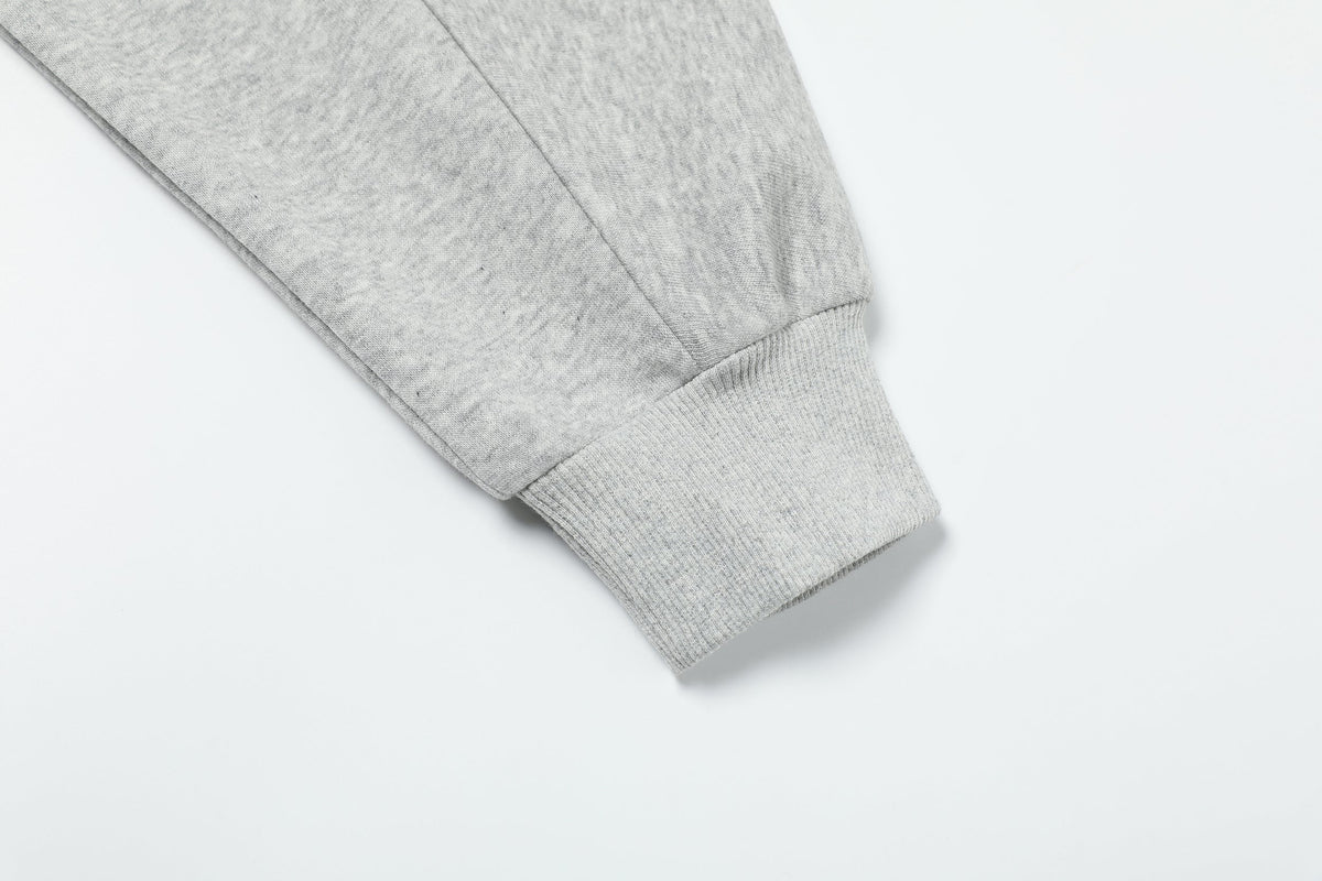 Madxmarx Structured Panel Zip-Up Hoodie