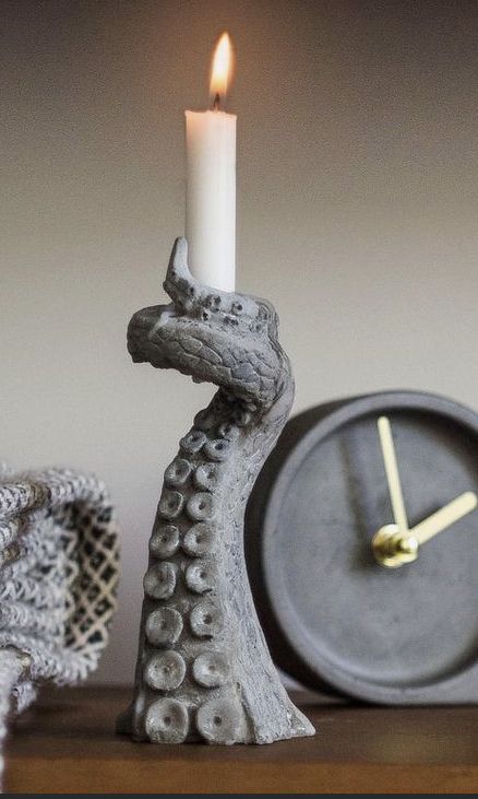 Octopus Tentacle Candle – Gothic Halloween Home Decor