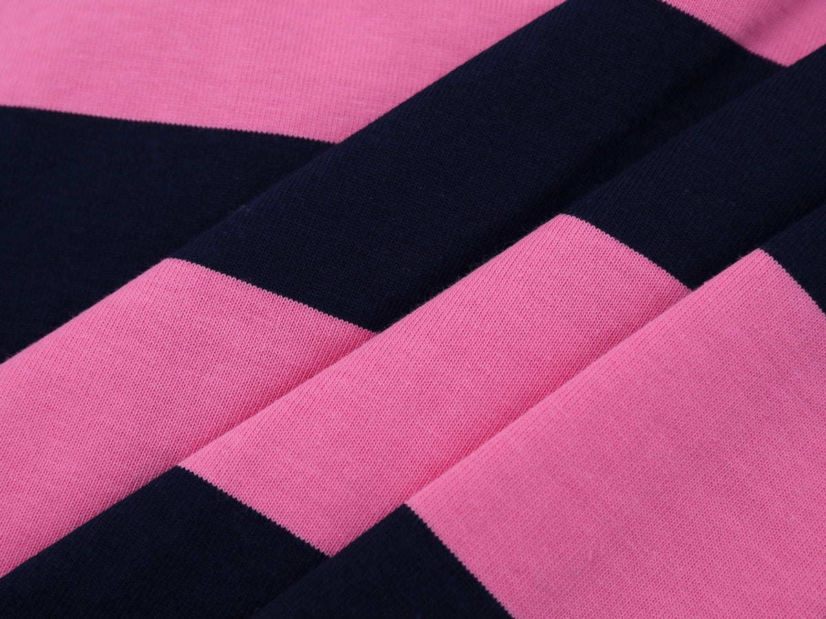 Madxmarx Striped Graphic Polo