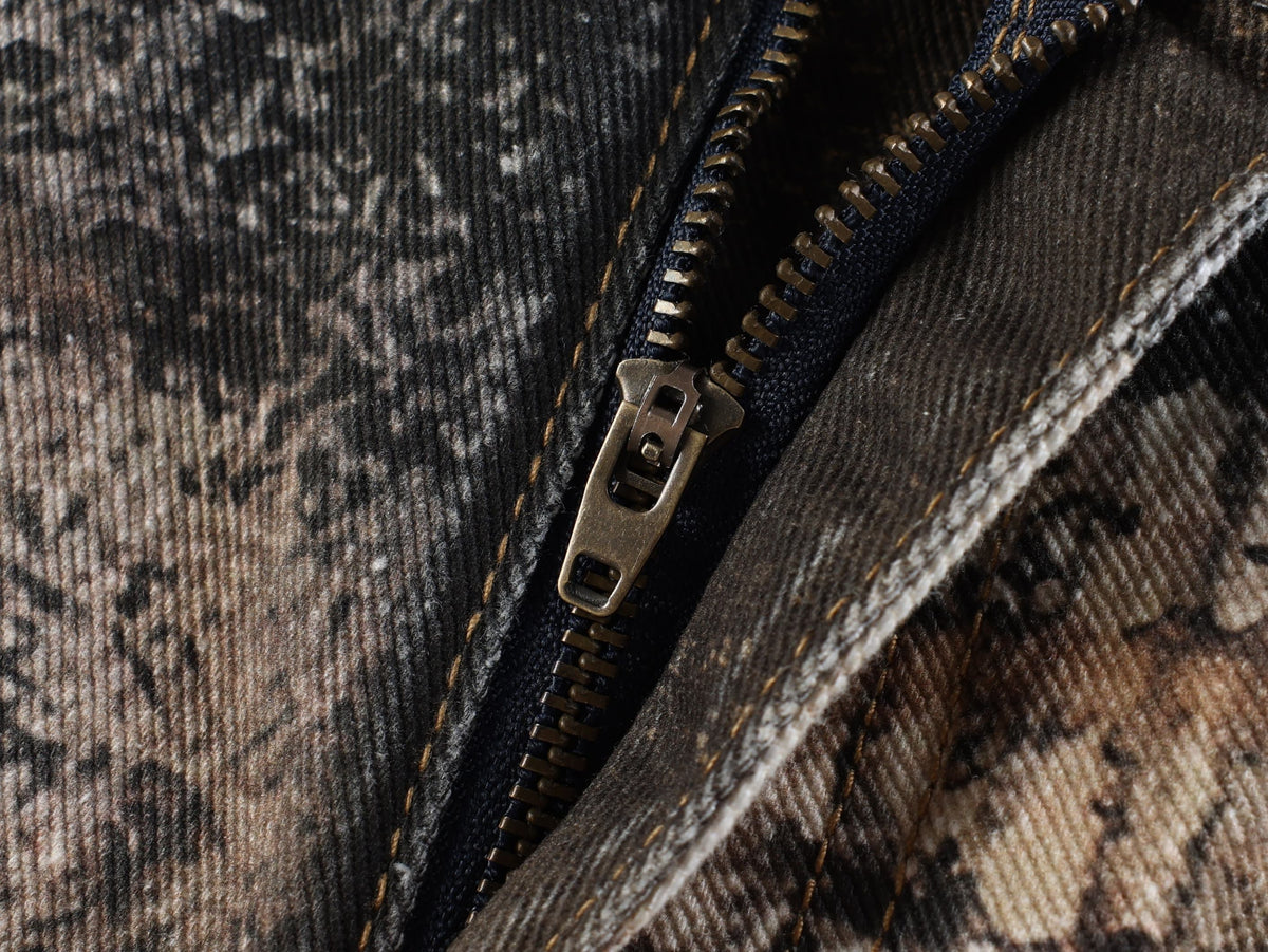 Madxmarx “Jeans tipo globo con estampado salvaje”