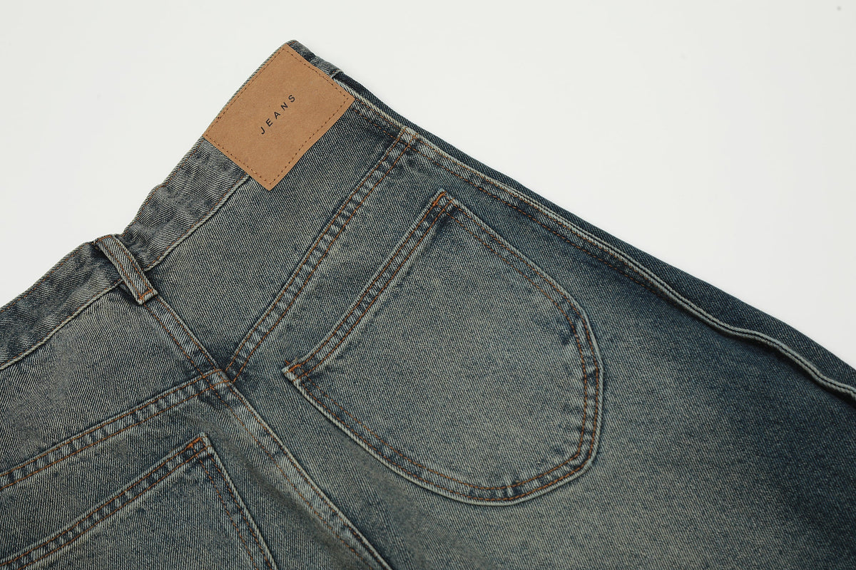 Madxmarx Classic Fade Wide-Leg Jeans
