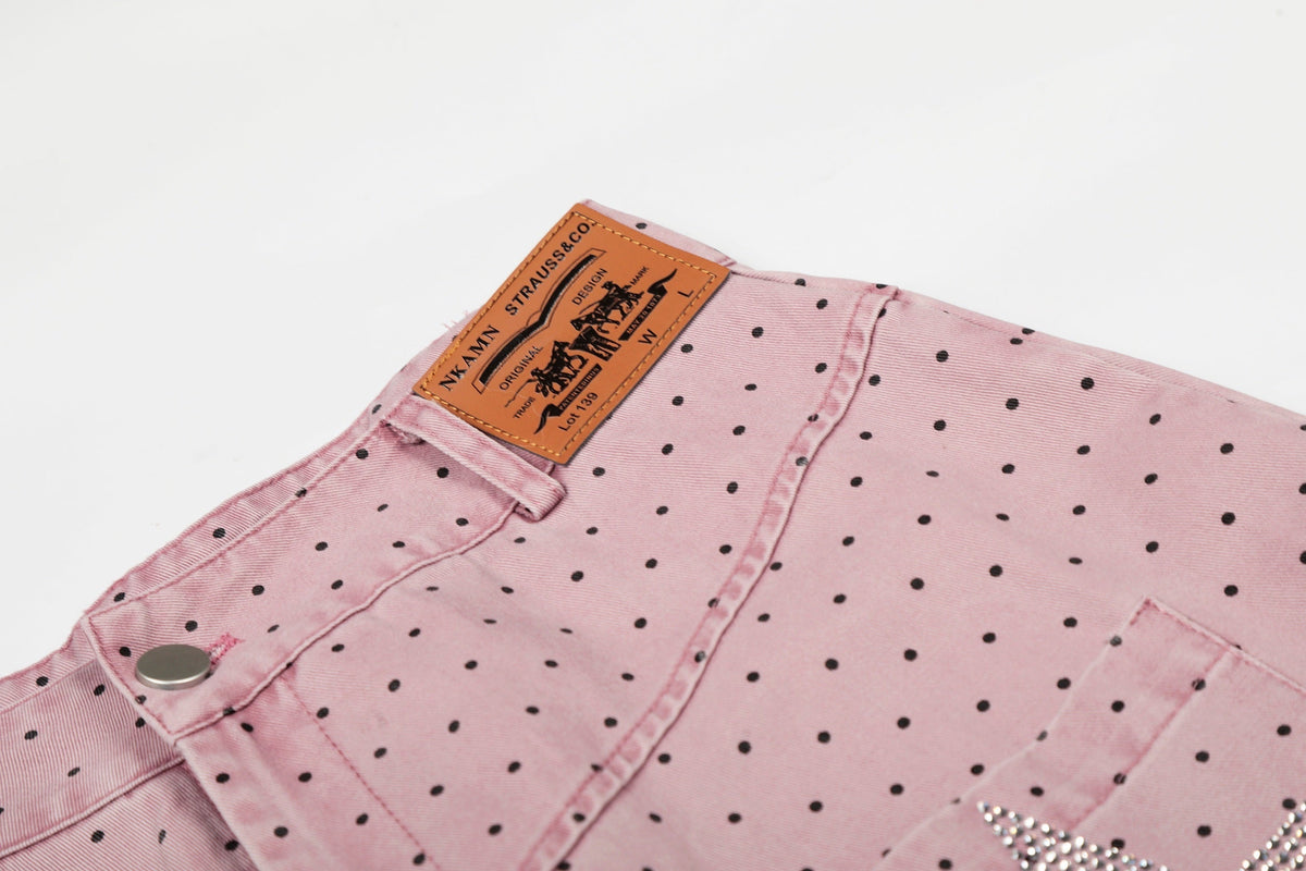 Madxmarx „Polka Star Wide-Leg Pants“