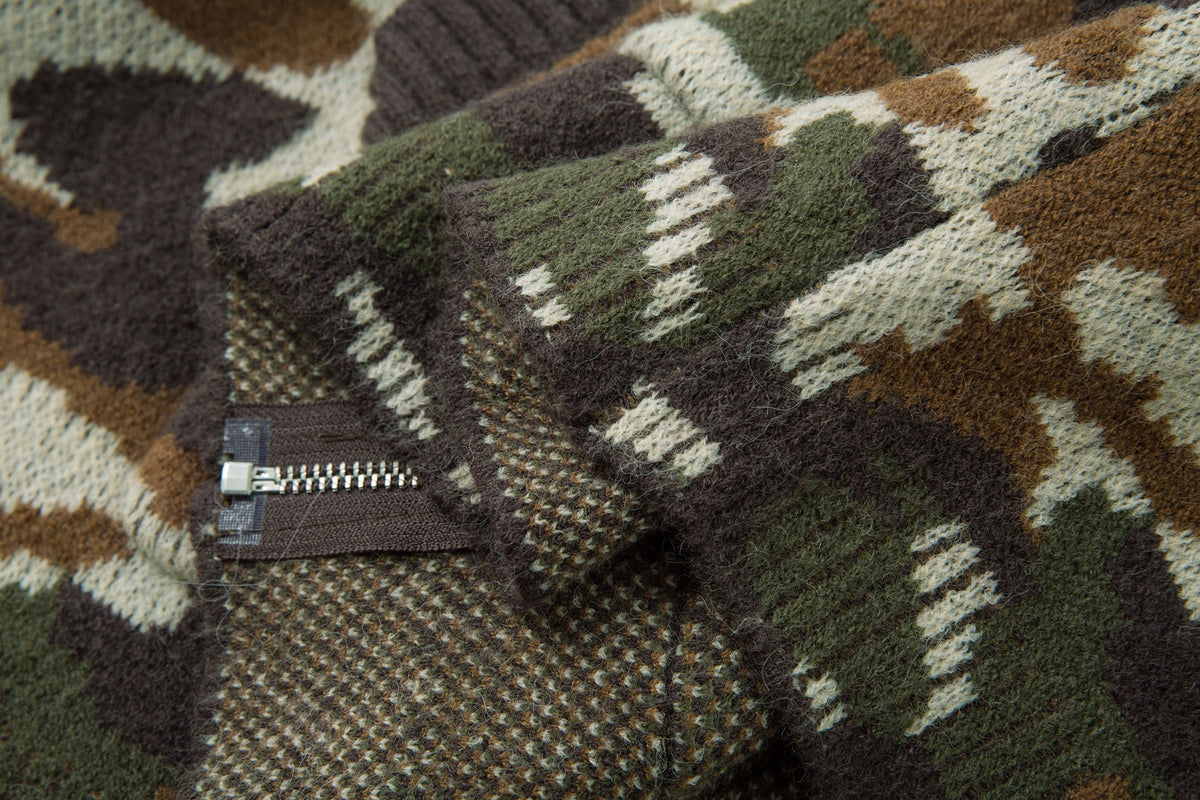 Madxmarx “07 Camo Knit Sweater”