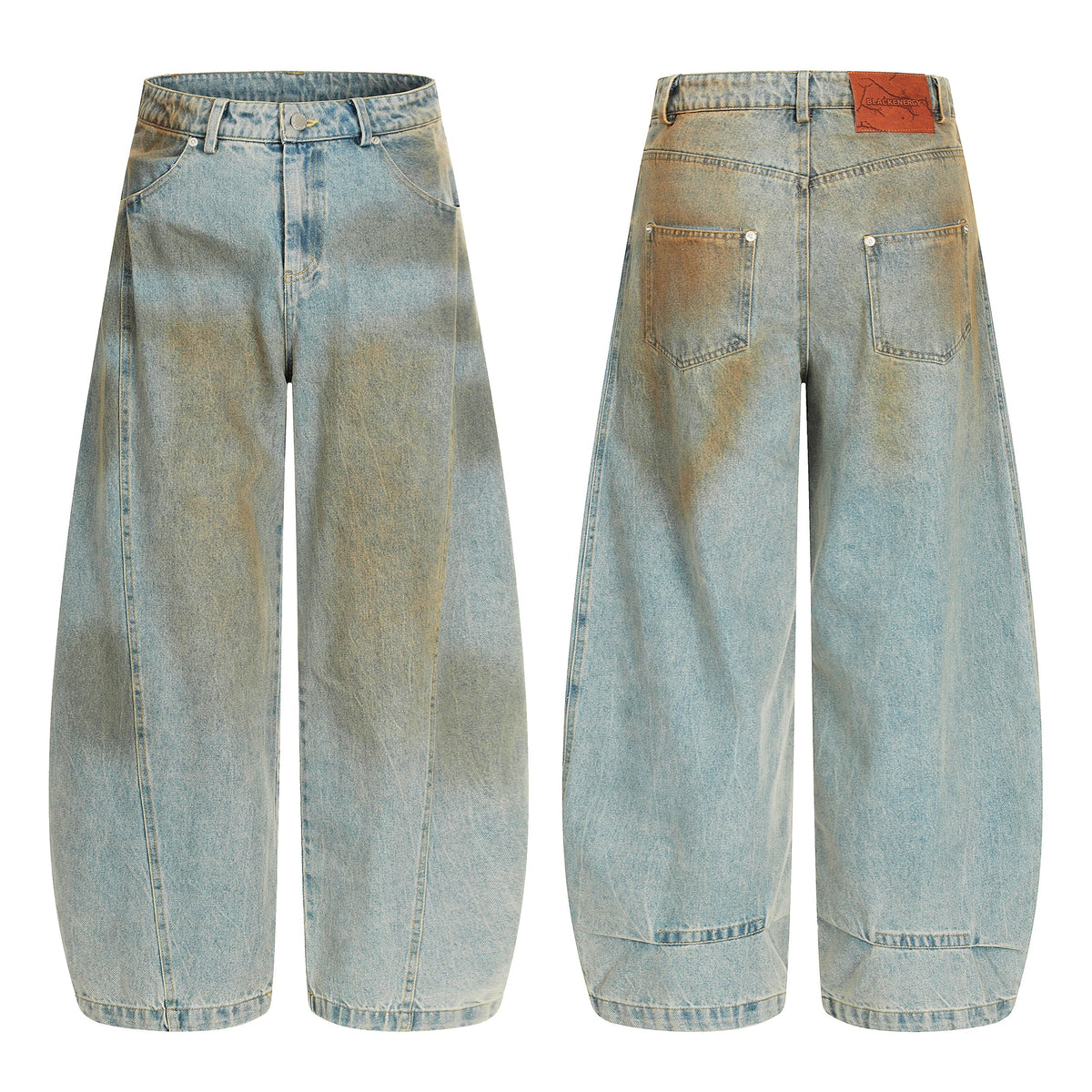 Pantalon en jean délavé Madxmarx