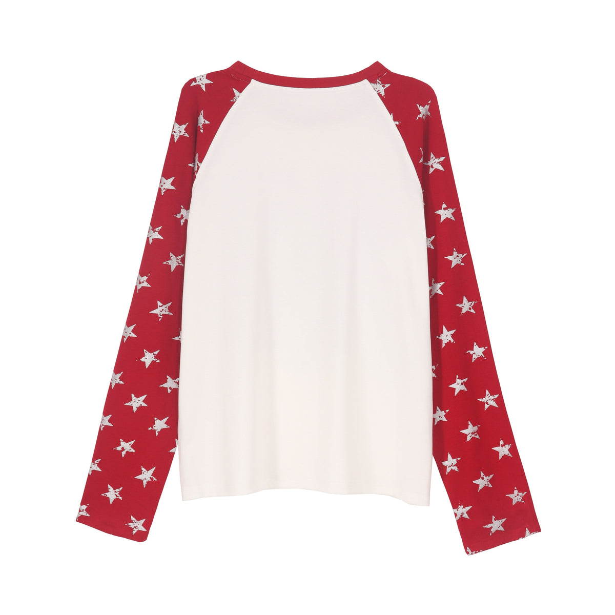 Madxmarx Star Sleeve Graphic Long Sleeve Tee