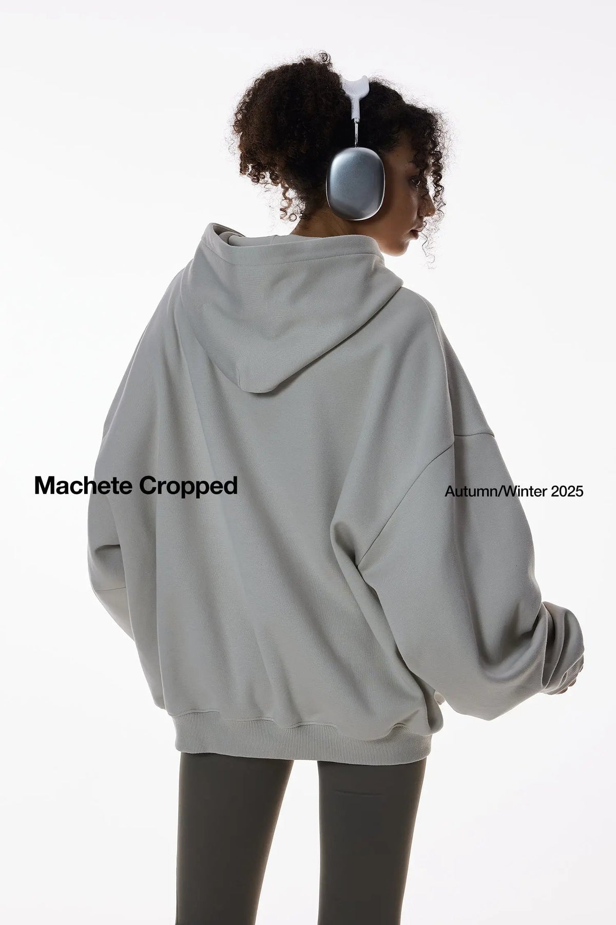 Logo Cropped Fleece Hoodies MADXMARX