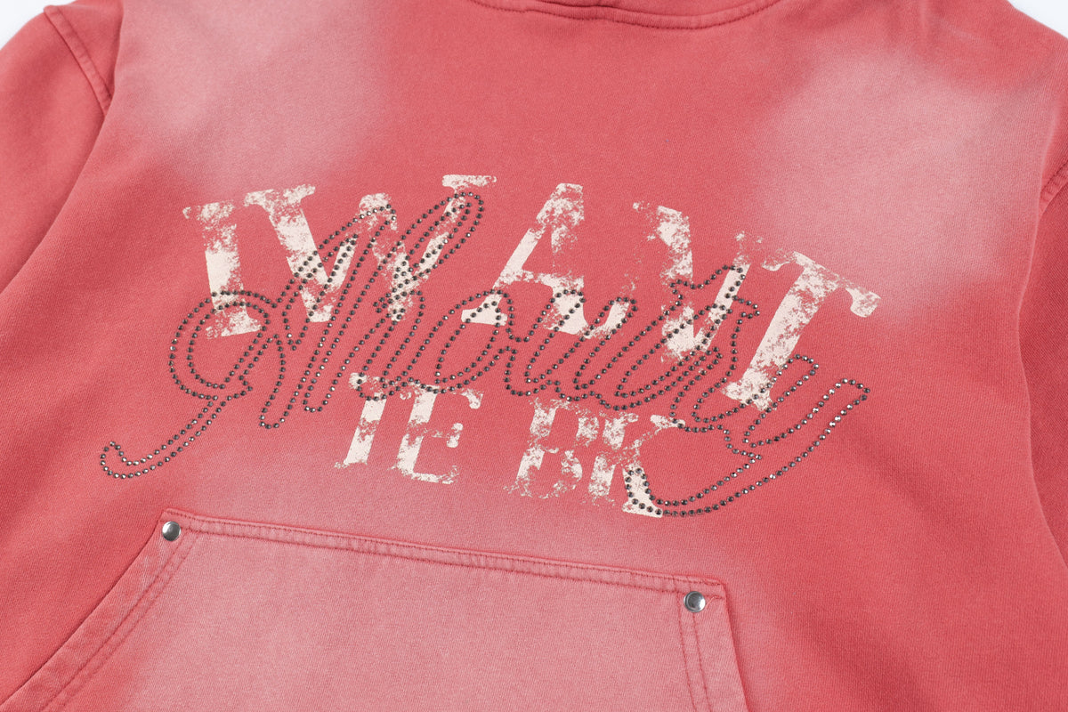 Madxmarx Vintage Distressed Graphic Hoodie