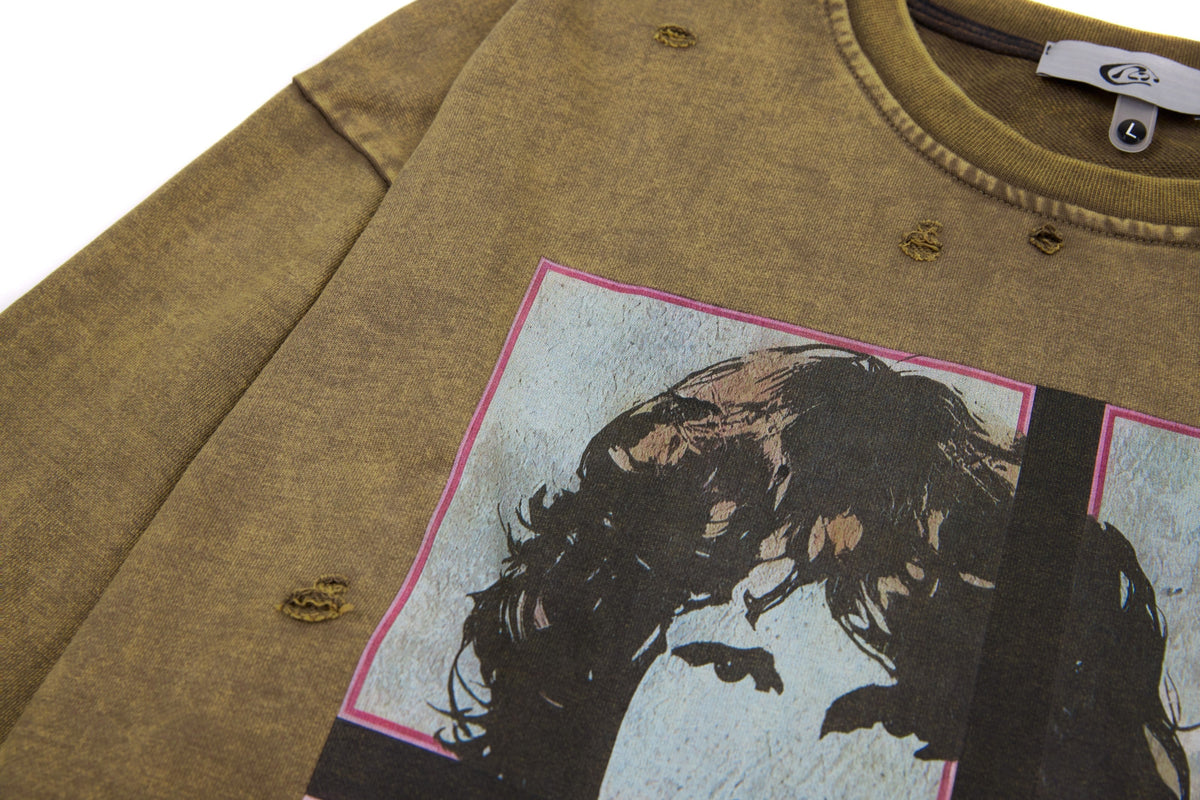Madxmarx Vintage Langarmshirt mit Grafik-Print