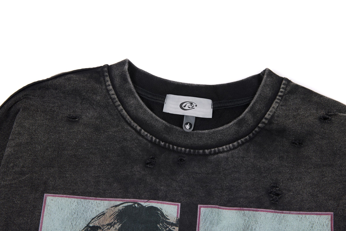 Madxmarx Vintage Graphic Long Sleeve Tee