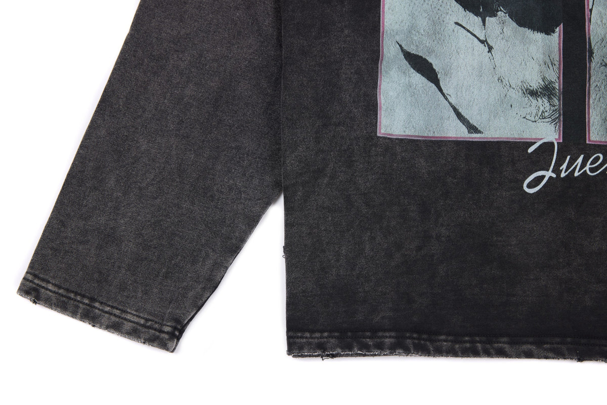 Madxmarx Vintage Graphic Long Sleeve Tee