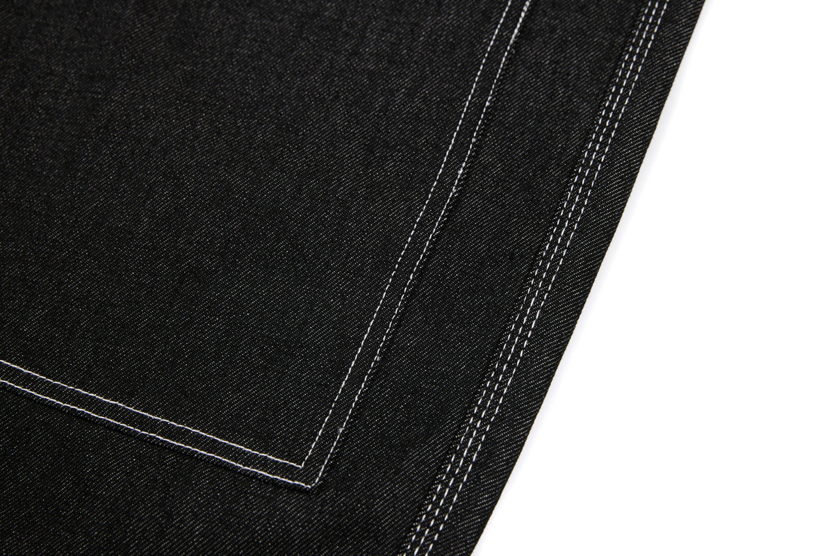 Pantalon large en jean à empiècements Madxmarx