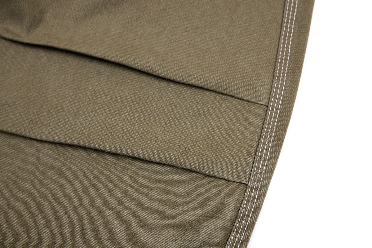 Pantalon en jean coupe tonneau à surpiqûres contrastantes Madxmarx