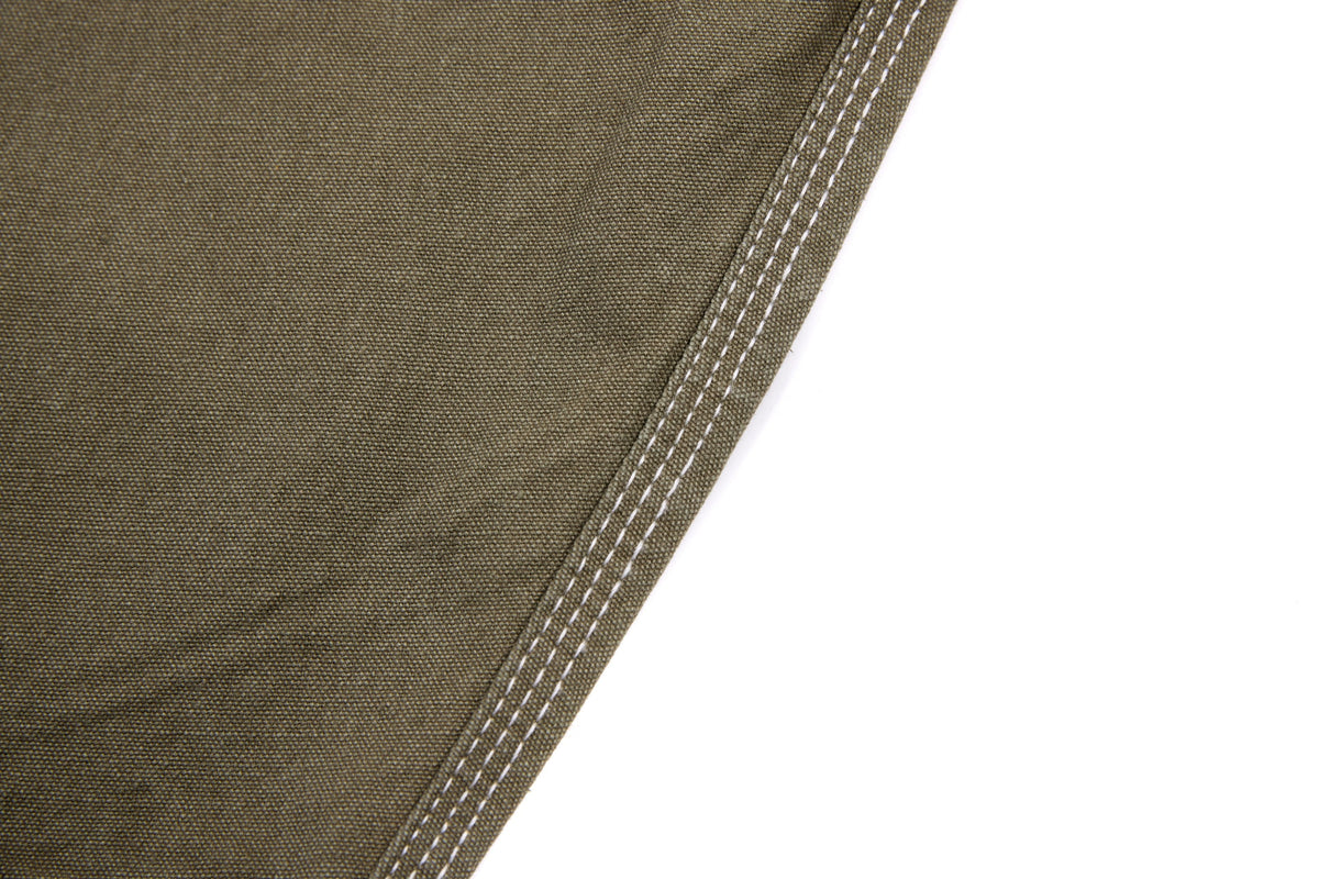 Pantalon en jean coupe tonneau à surpiqûres contrastantes Madxmarx