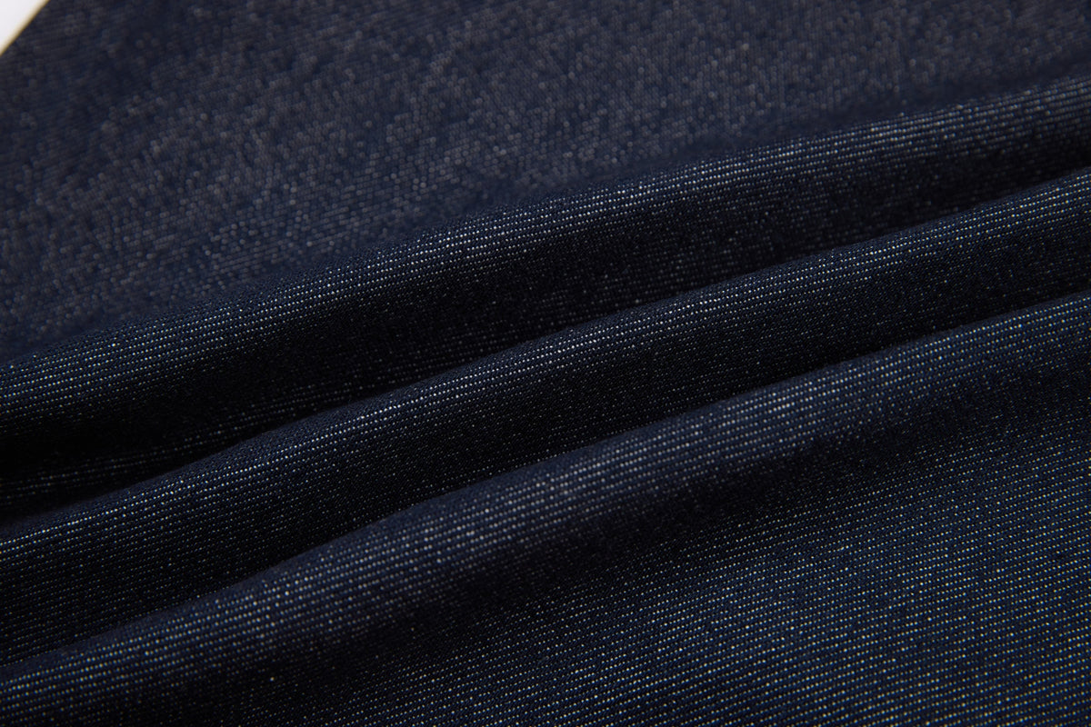 Madxmarx Panel-Stitch Wide-Leg Denim Pants