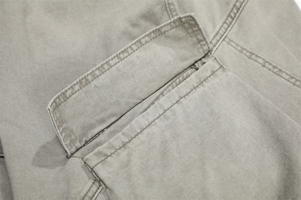 Pantalones de pernera ancha con paneles cur vos Madxmarx