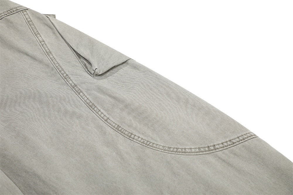Pantalones de pernera ancha con paneles cur vos Madxmarx