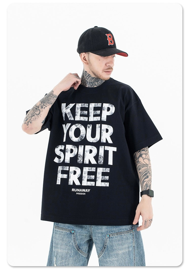 Madxmarx “Keep Your Spirit Free” Graphic Tee