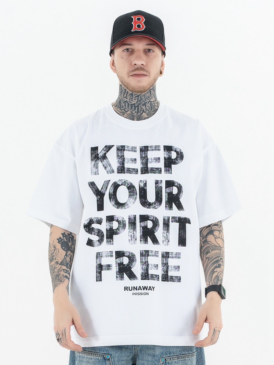 Madxmarx “Keep Your Spirit Free” Graphic Tee