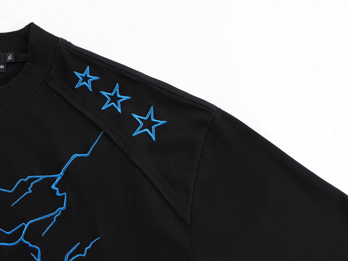Madxmarx Lightning Star Graphic Tee