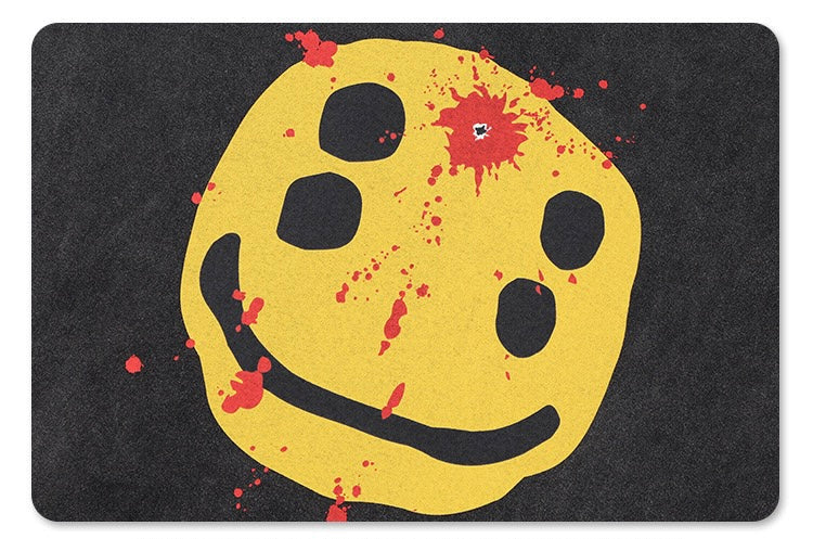 Madxmarx Distressed Smiley Graphic Tee