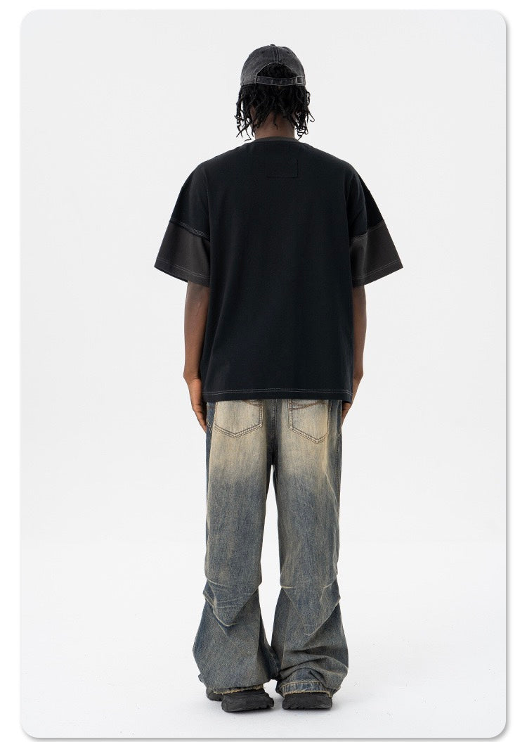 Madxmarx Patchwork Panel Tee