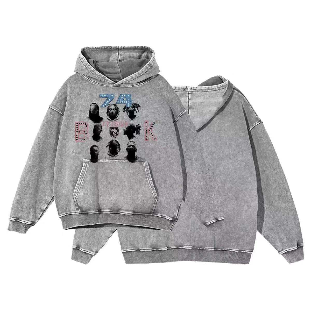 Madxmarx Vintage Artist Graphic Hoodie