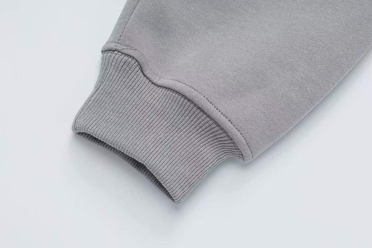 Madxmarx Rhinestone Script Pullover Hoodie