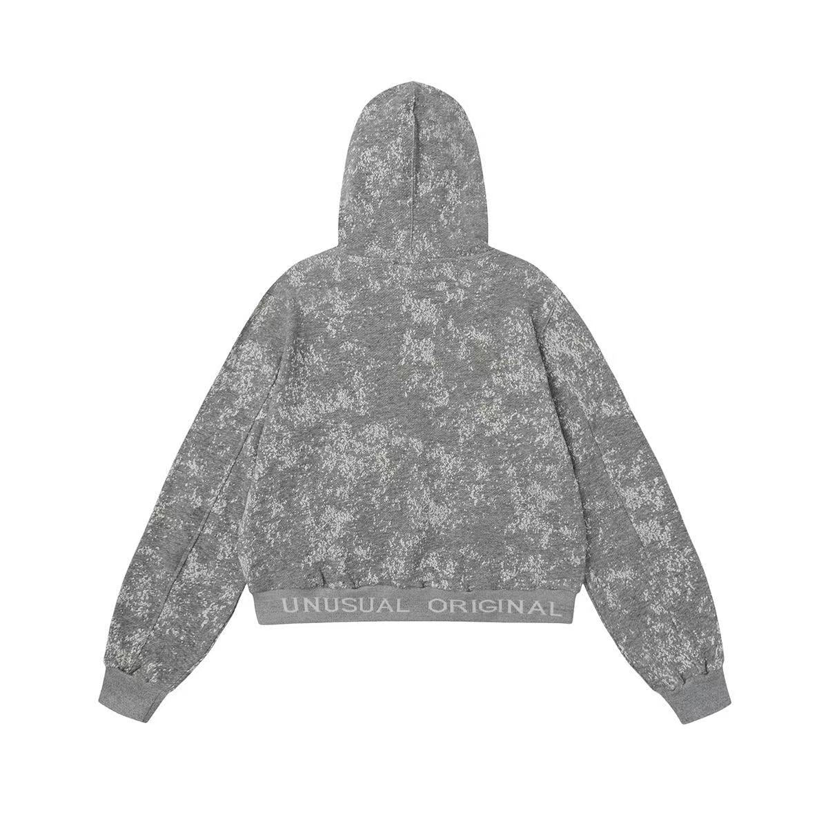 Madxmarx Starburst Fleece-Lined Zip Hoodie