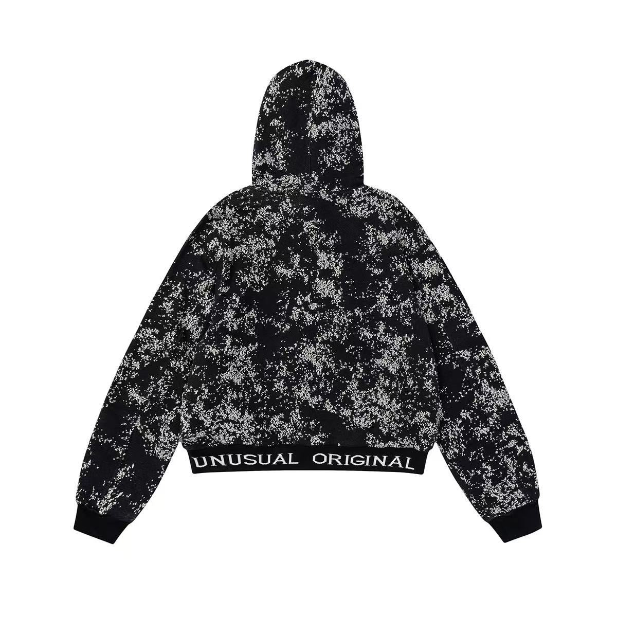 Madxmarx Starburst Fleece-Lined Zip Hoodie