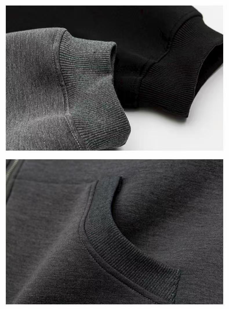 Madxmarx Dual-Layer Cozy Zip-Hoodie