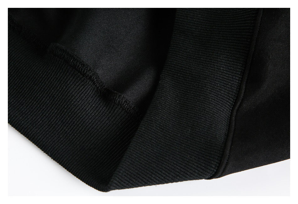 Madxmarx Printed Zip-Up Hoodie