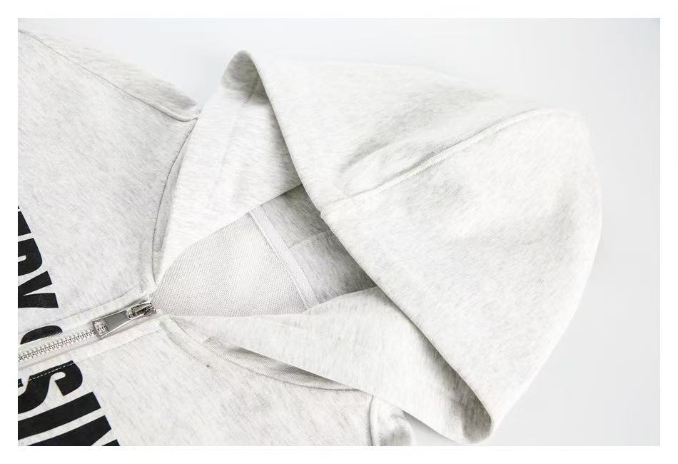 Madxmarx “Every Single Day” Zip-Up Hoodie