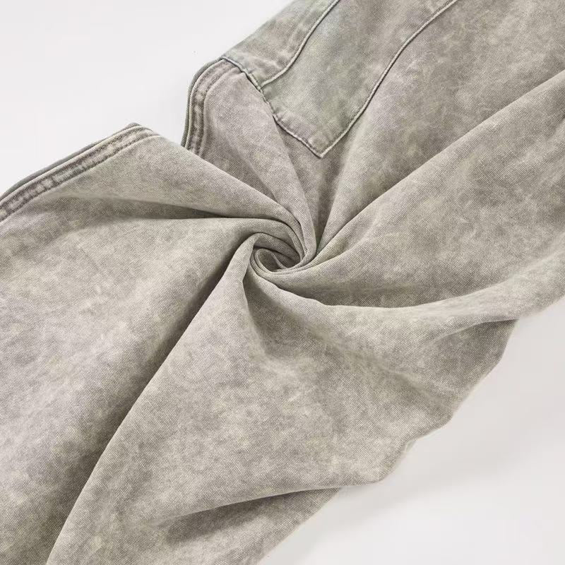 Madxmarx Vintage Wash Wide-Leg Pants