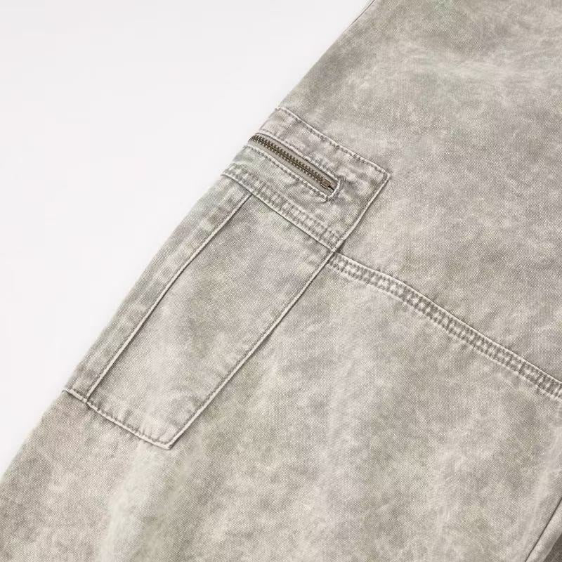 Madxmarx Vintage Wash Wide-Leg Pants